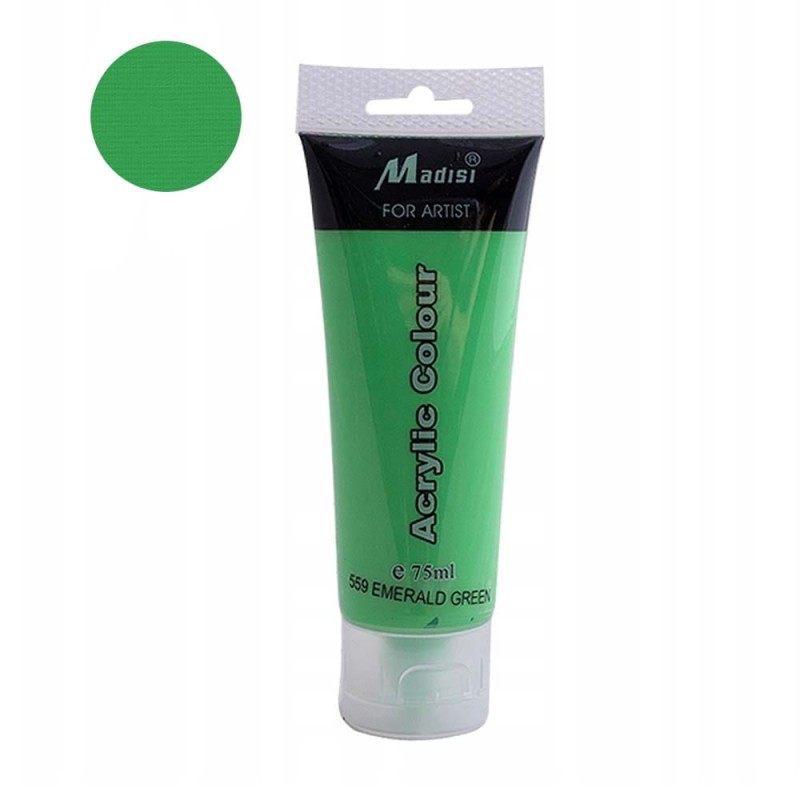 Farba akrylowa Madisi 75 ml - 559 Emerald green