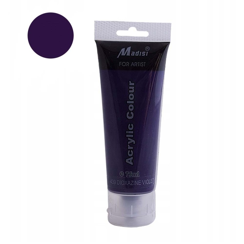 Farba akrylowa Madisi 75 ml - 439 Dioxazine violet