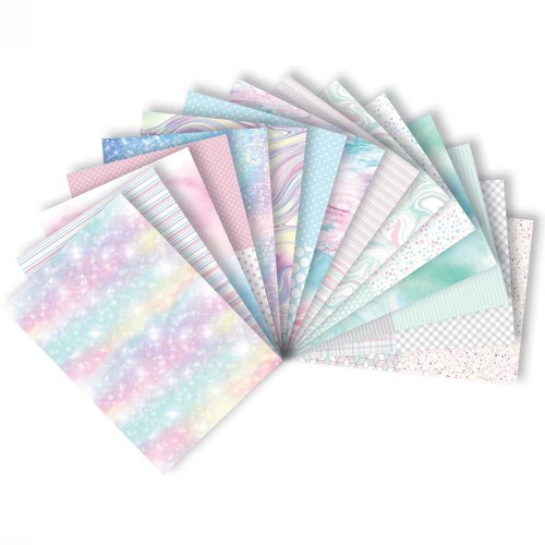 Blok z motywami Happy Color Pastel - A4, 80 g, 15 ark.