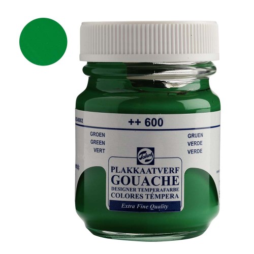 Farba Gouache Extra Fine Talens 50 ml - 600 Green