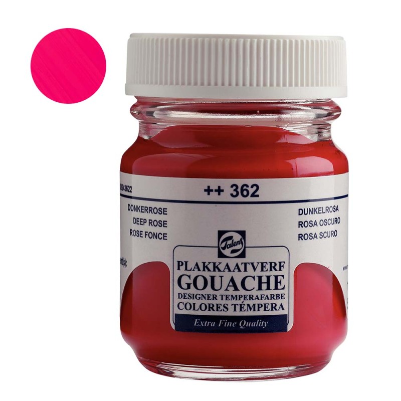Farba Gouache Extra Fine Talens 50 ml - 362 Deep rose