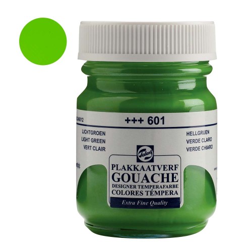 Farba Gouache Extra Fine Talens 50 ml - 601 Light green
