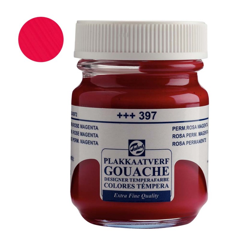 Farba Gouache Extra Fine Talens 50 ml - 397 Permanent rose (magenta)