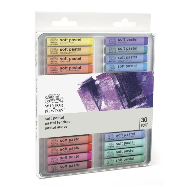Pastele suche Soft Pastel Winsor &amp; Newton 30 szt