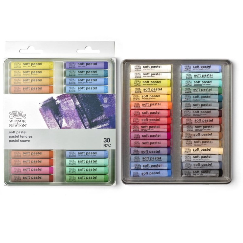 Pastele suche Soft Pastel Winsor &amp; Newton 30 szt