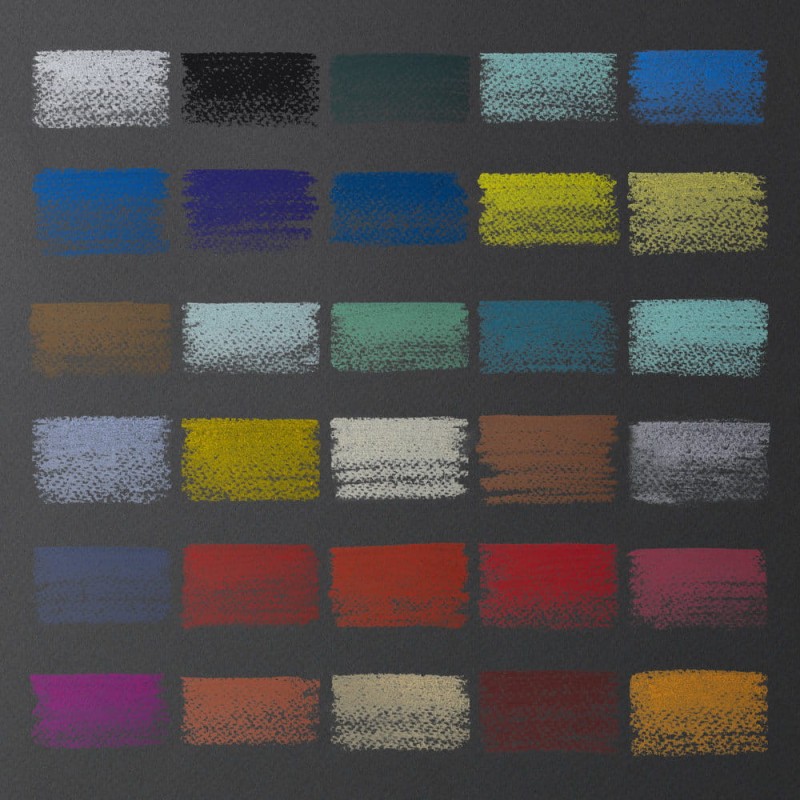 Pastele suche Soft Pastel Winsor &amp; Newton 30 szt
