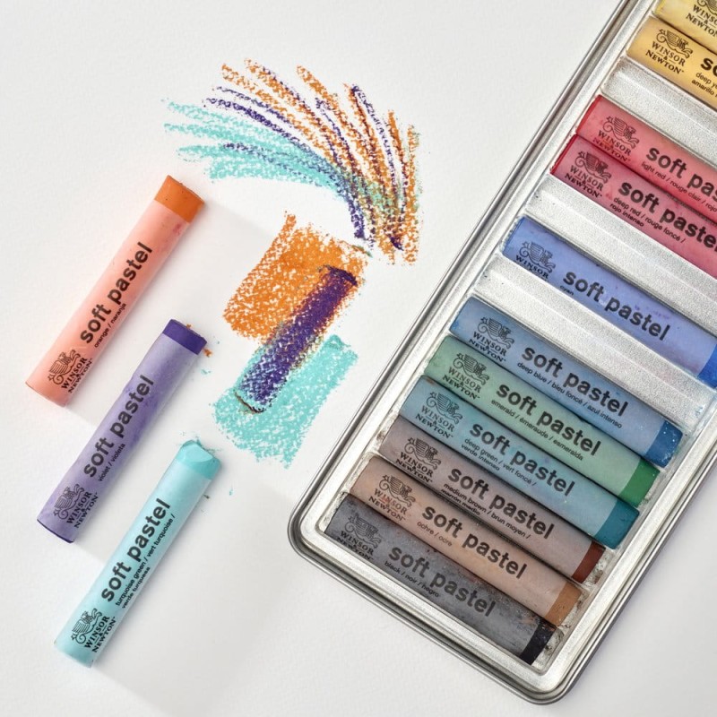 Pastele suche Soft Pastel Winsor &amp; Newton 15 szt