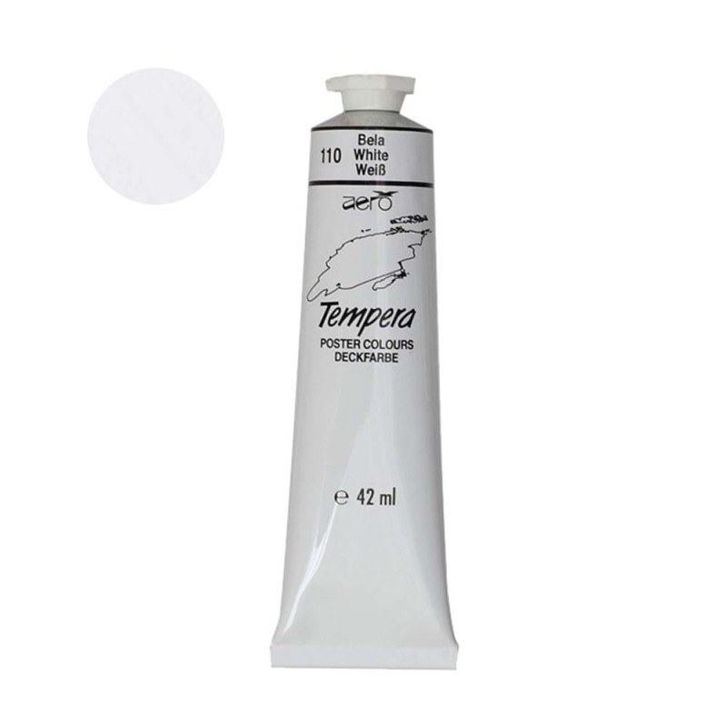 Farba tempera Aero 42ml - 110  White
