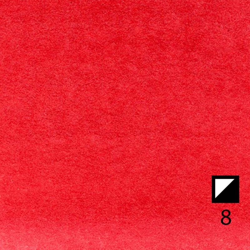 Farba akwarelowa Renesans kostka - 12 Szkarłat