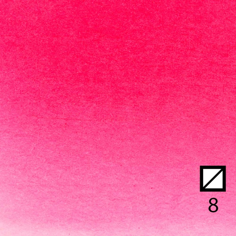 Farba akwarelowa Renesans kostka - 15 Lak magenta