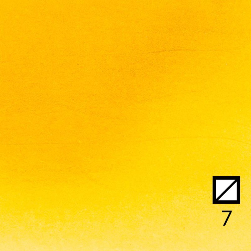 Farba akwarelowa Renesans kostka - 08 Żółta indyjska