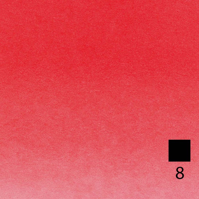 Farba akwarelowa Renesans kostka - 13 Czerwień kadmowa ciemna