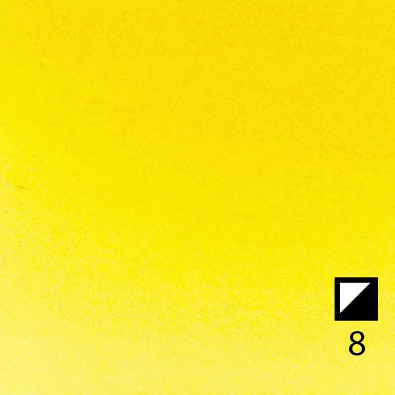 Farba akwarelowa Renesans kostka - 07 Żółta kadmowa ciemna