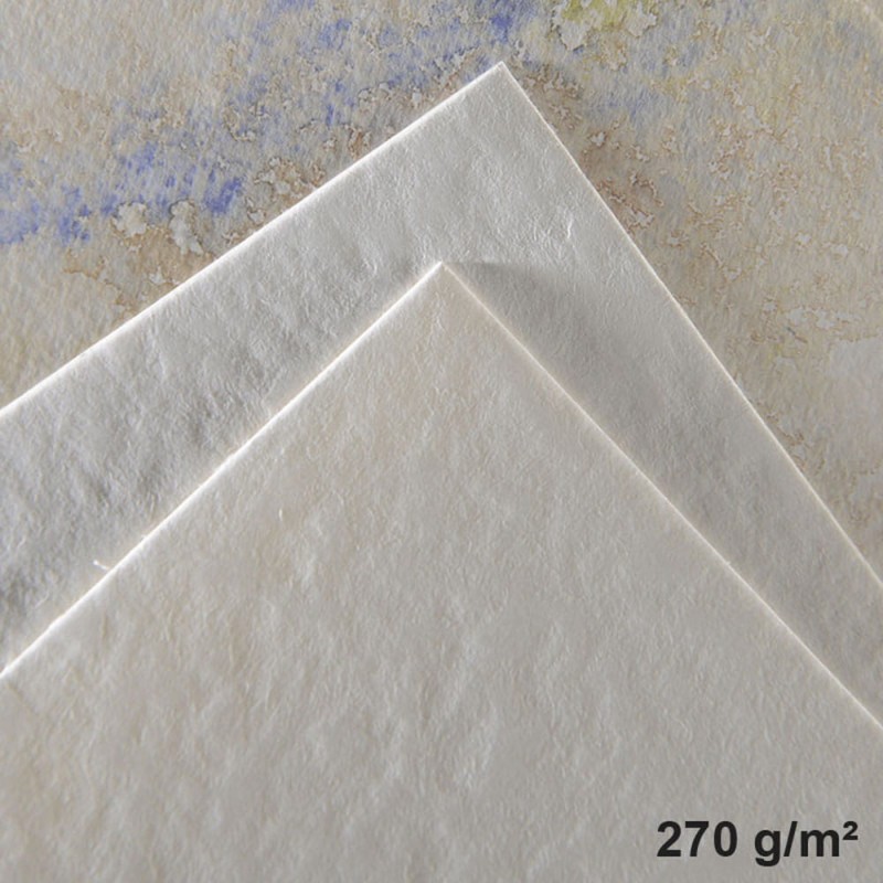 Blok do akwareli Canson Montval Torchon, Grain nuage - 24 x 32 cm, 270 g, 12 ark.02