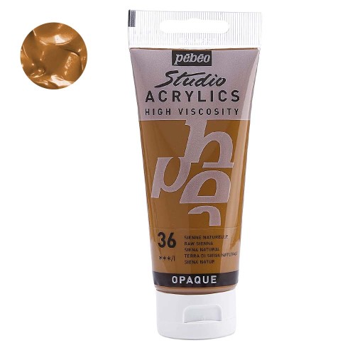 Farba akrylowa Studio Pebeo 100 ml - 36 Raw sienna