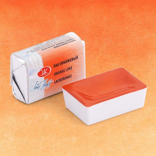 Farba akwarelowa Białe Noce kostka - 320 Orange Lake