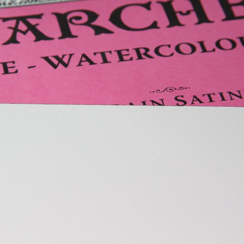 Blok do akwareli Arches Grain Satine - A5, 300 g, 120 ark., hot pressed