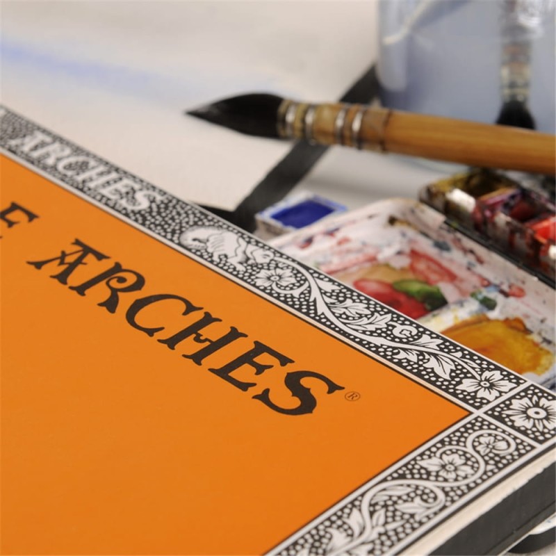 Blok do akwareli Arches Grain Torchon - A4, 300 g, 20 ark., rough