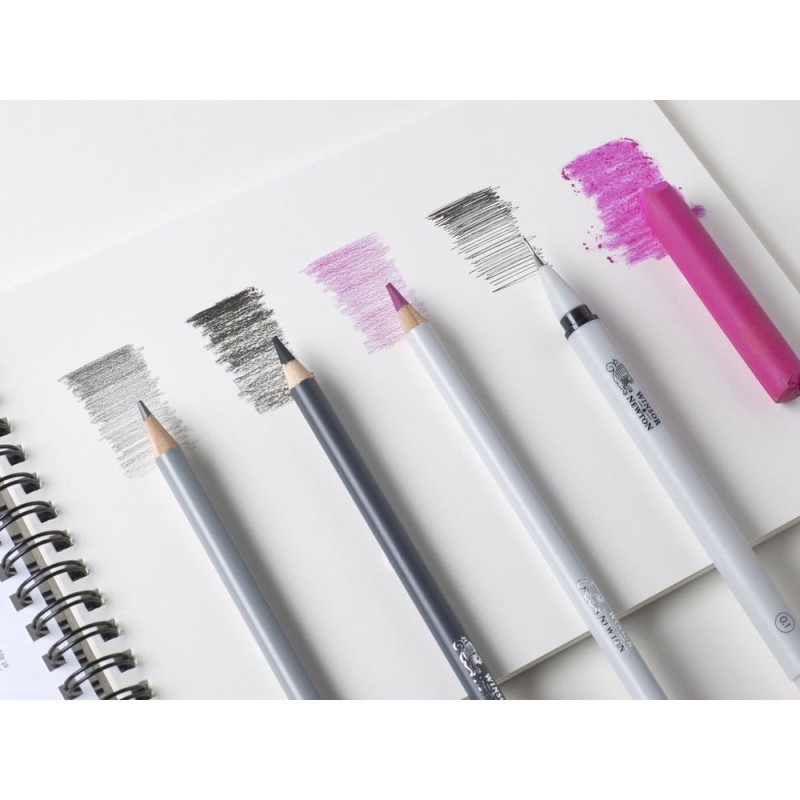 Blok do rysunku Winsor & Newton Drawing Smooth - A5, 220 g, 25 ark.