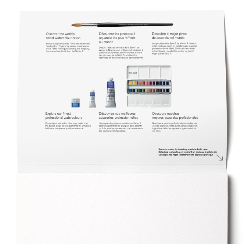 Blok do akwareli Winsor &amp; Newton Professional Cold Press