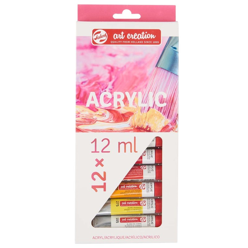 Zestaw farb akrylowych ArtCreation 12x12 ml