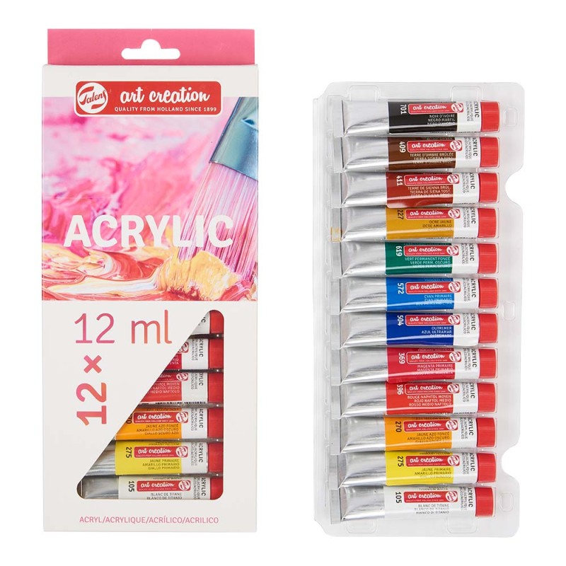 Zestaw farb akrylowych ArtCreation 12x12 ml