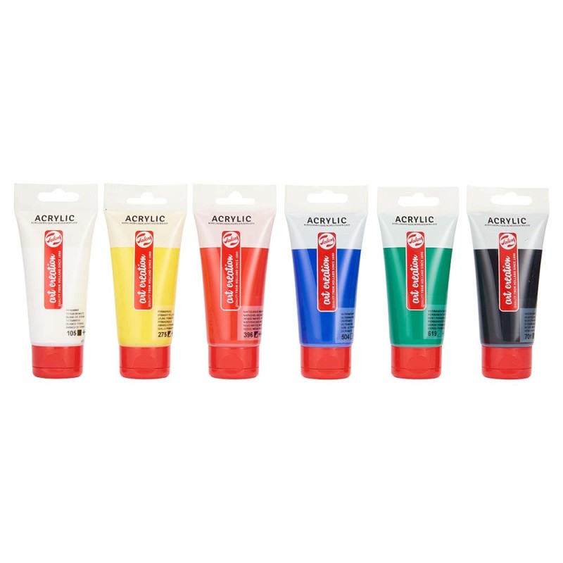Zestaw farb akrylowych ArtCreation 6x75 ml