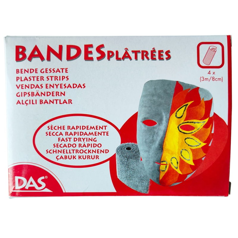 Bandaże gipsowe DAS - 4 szt. 01