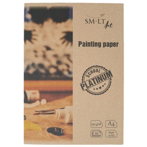 Papier w teczce SMLT Painting Folder Platinium - A4, 250 g, 20 ark.