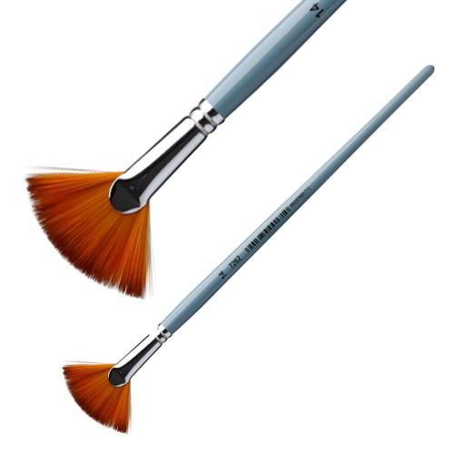 Pędzel Happy Color 7262 - 14 - wachlarzowy 