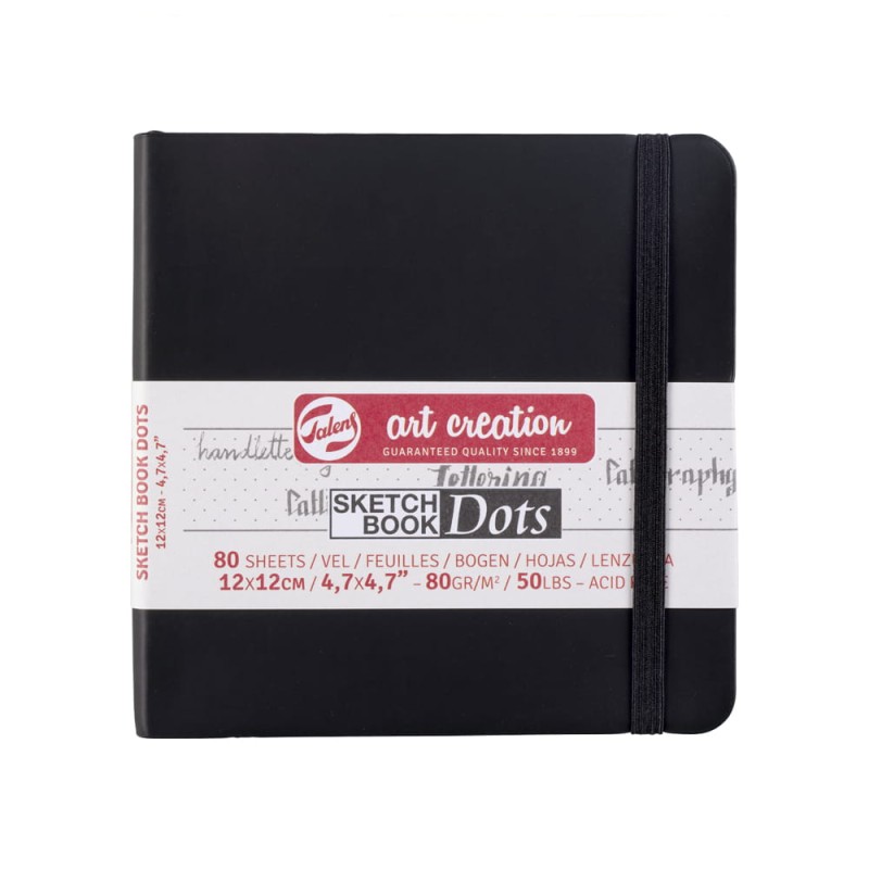 Sketch Book bullet journal ArtCreation Dots