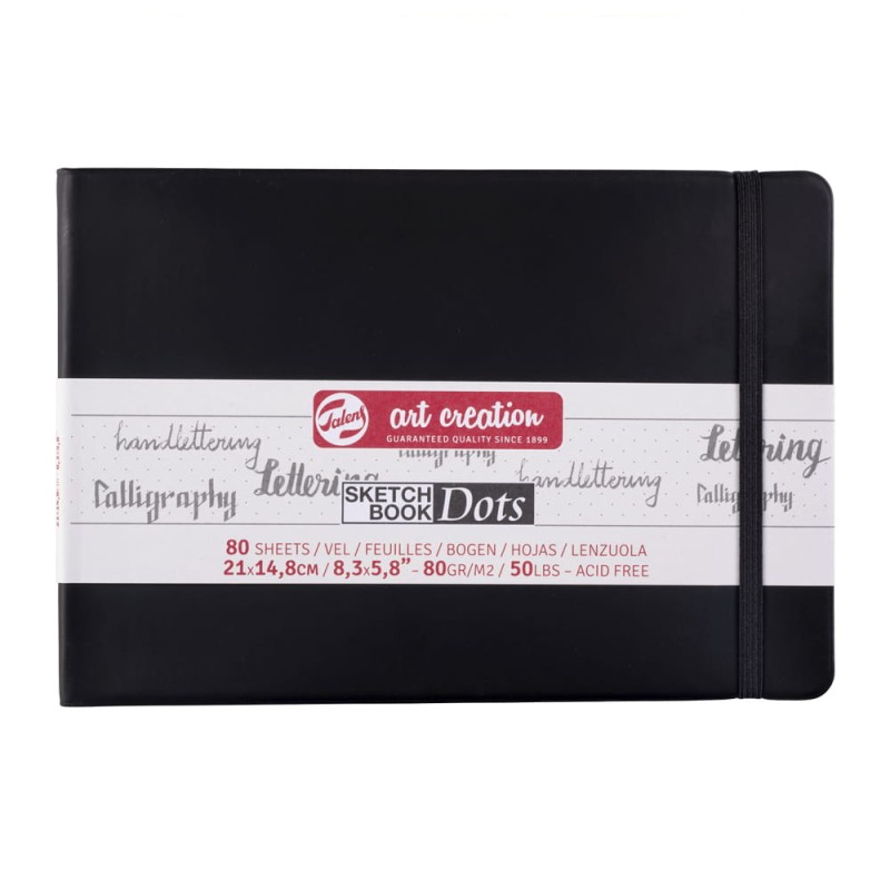 Sketch Book bullet journal ArtCreation Dots