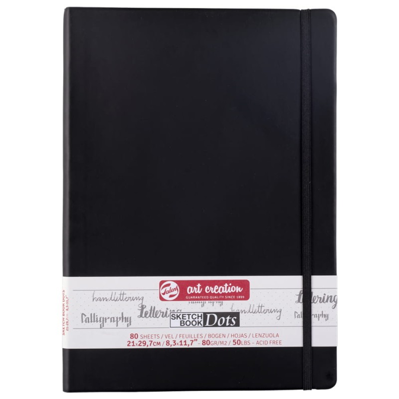 Sketch Book bullet journal ArtCreation Dots