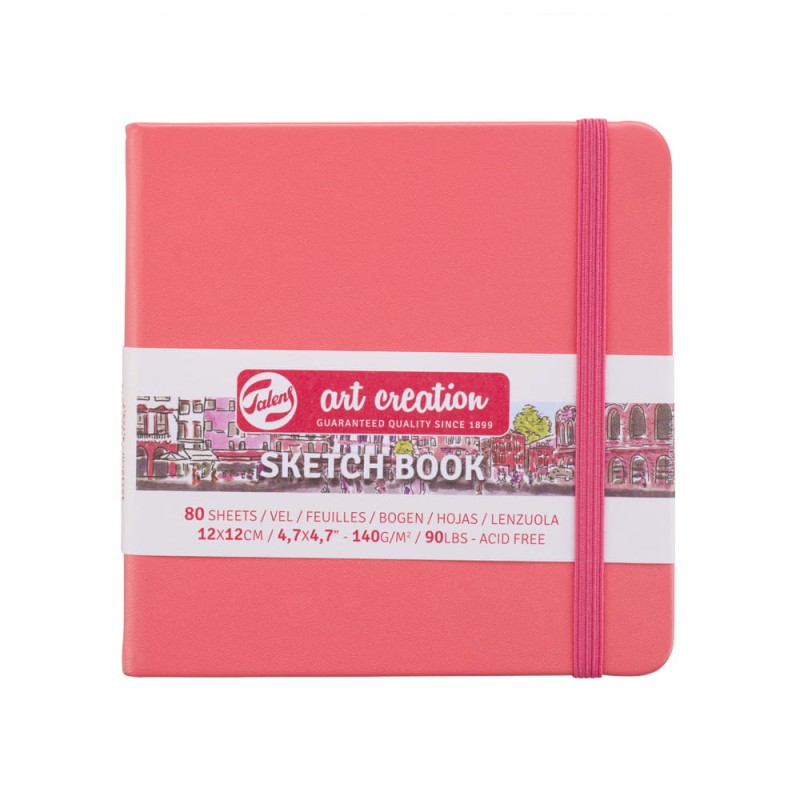 Sketch Book ArtCreation Coral Red