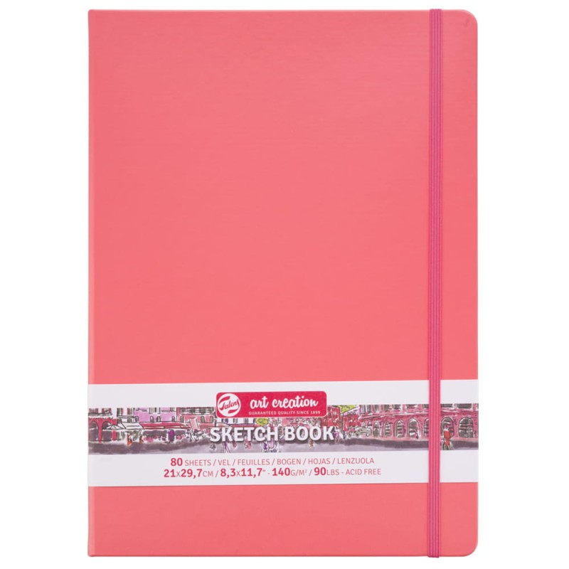 Sketch Book ArtCreation Coral Red