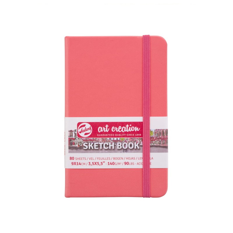 Sketch Book ArtCreation Coral Red