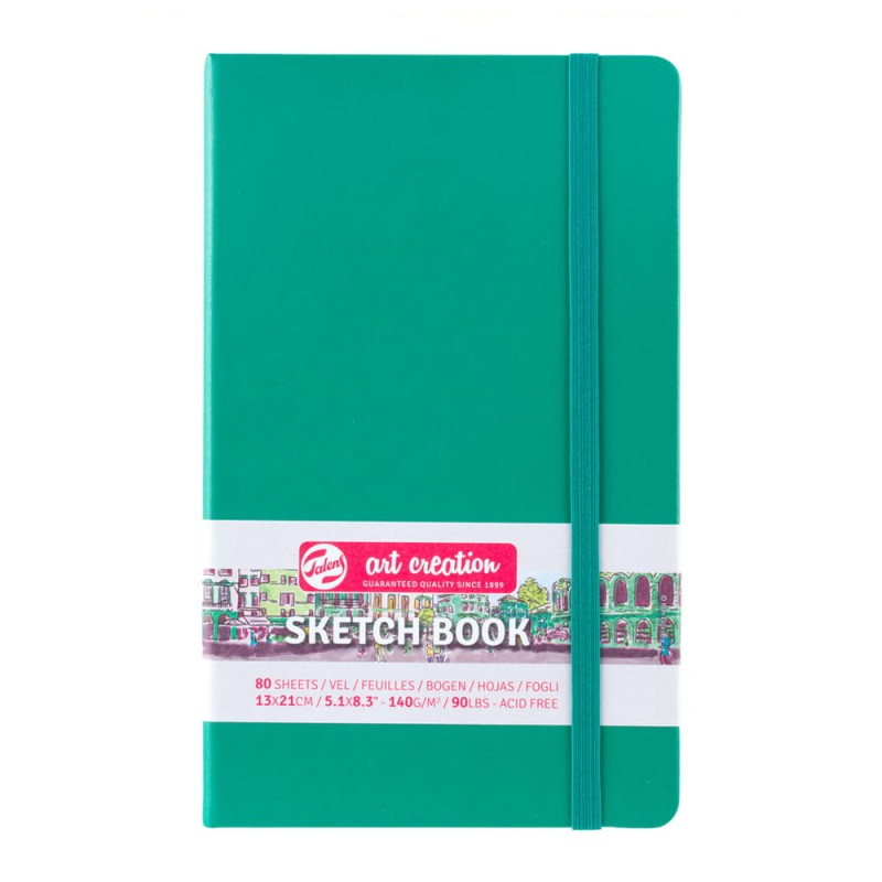 Sketch Book ArtCreation Forest Green