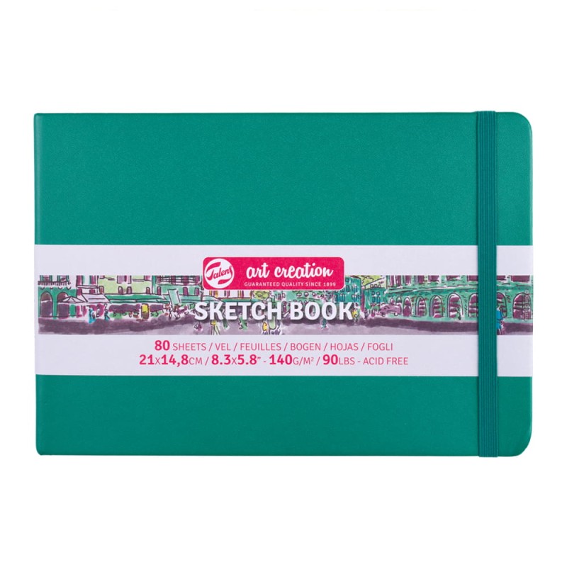 Sketch Book ArtCreation Forest Green