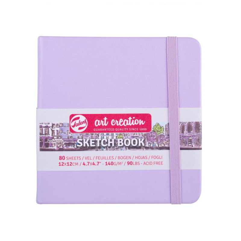 Sketch Book ArtCreation Pastel Violet 12 x 12 cm 140 g