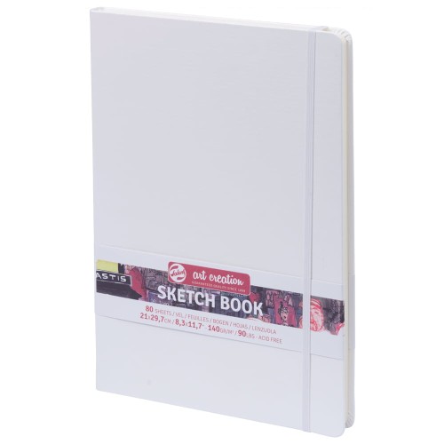 Sketch Book Art Creation White - A4, 140 g, 80 ark.