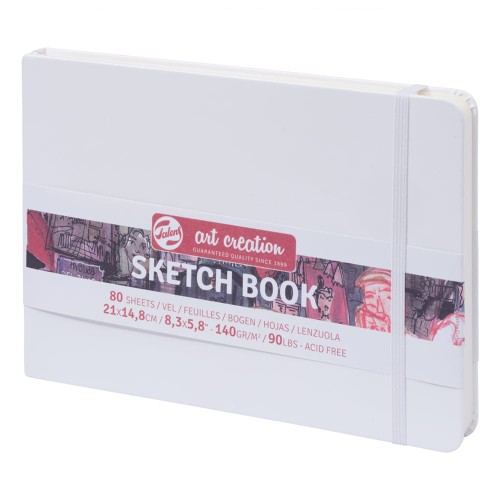 Sketch Book ArtCreation White - 21 x 14.8 cm, 140 g, 80 ark.