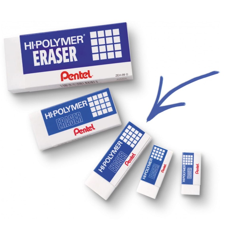 Gumka Hi-polymer Pentel ZEH10 średnia