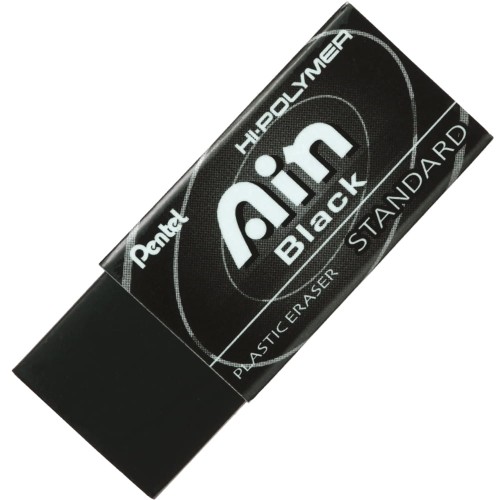 Gumka Hi-polymer Ain Black Pentel ZEAH06 - czarna 