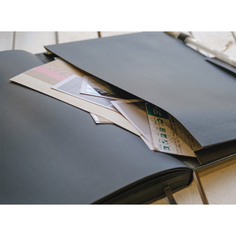 Sketchbook Sakura Black Paper - A4, 140 g, 80 ark.