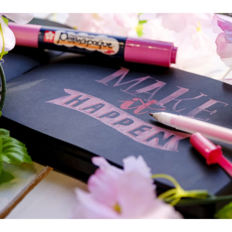 Sketchbook Sakura Black Paper - 21 x 14.8 cm, 140 g, 80 ark.
