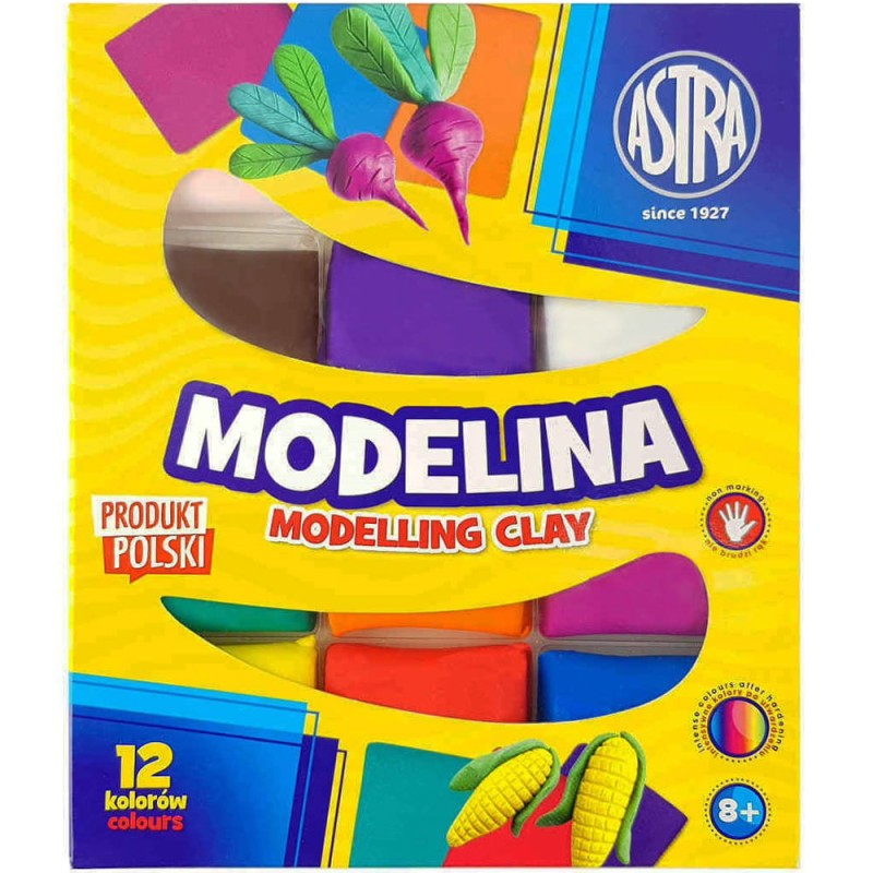 Modelina Astra - 12 kolorów