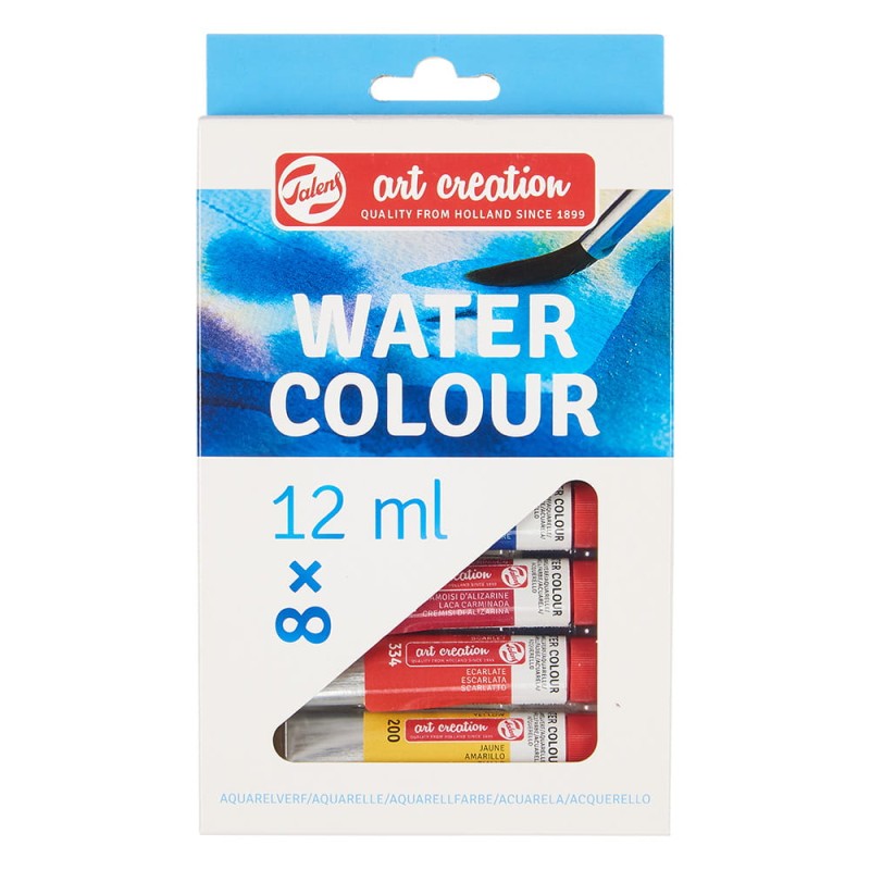 Farby akwarelowe ArtCreation 8x12 ml