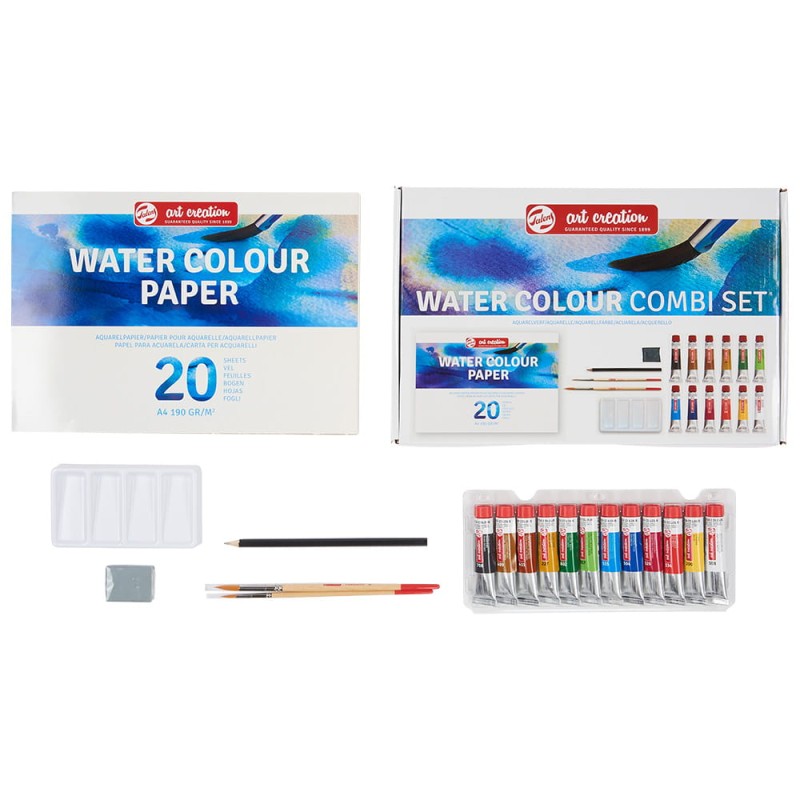 Farby akwarelowe ArtCreation Combi Set 12x12 ml