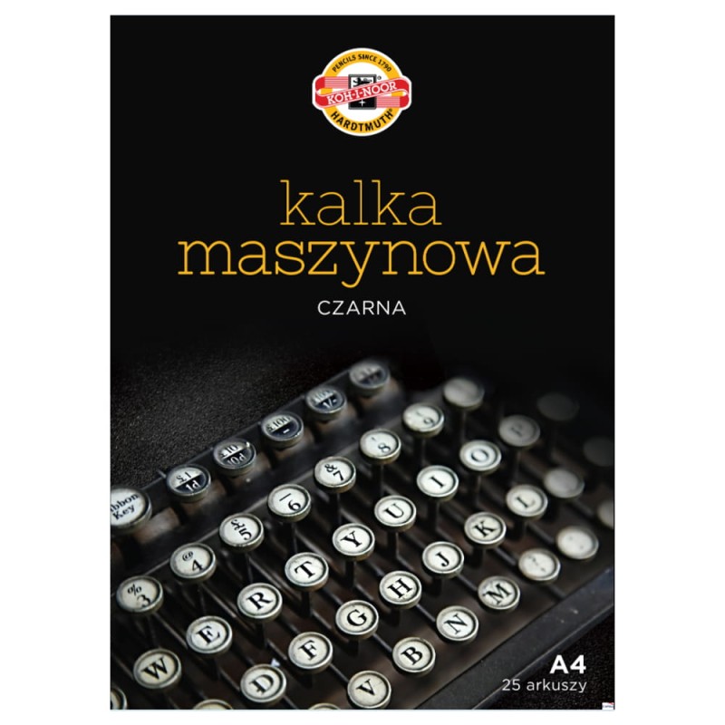 Kalka maszynowa Koh-I-Noor - A4, 25 ark.