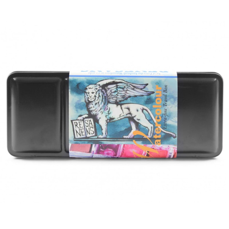 Zestaw akwareli Renesans metalowa kaseta 36 szt
